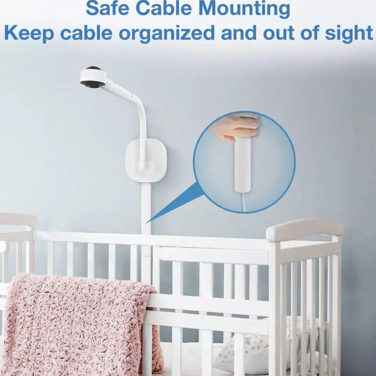 VTech RM7787 HD 7" Over-the-Cot Wi-Fi Baby Monitor