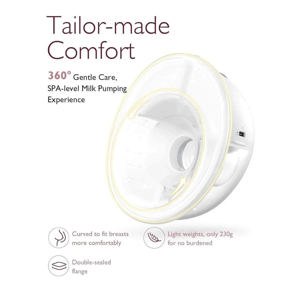 Momcozy M5 Double Wearable Electric Breast Pump