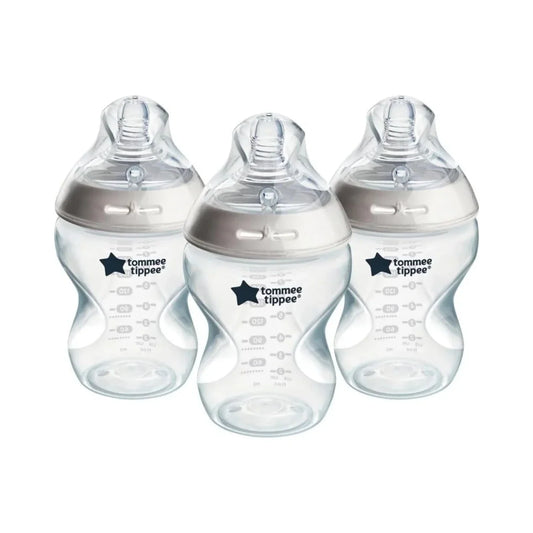 Tommee Tippee Closer to Nature Baby Bottle 260ml Pack of 3